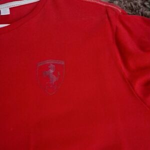 Puma Kids Red Graphic Tee